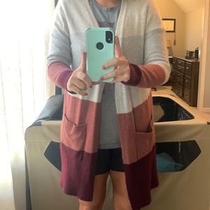 Target color block sweater